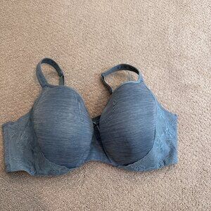 Cacique Blue Lace Bra 46F (3D)
